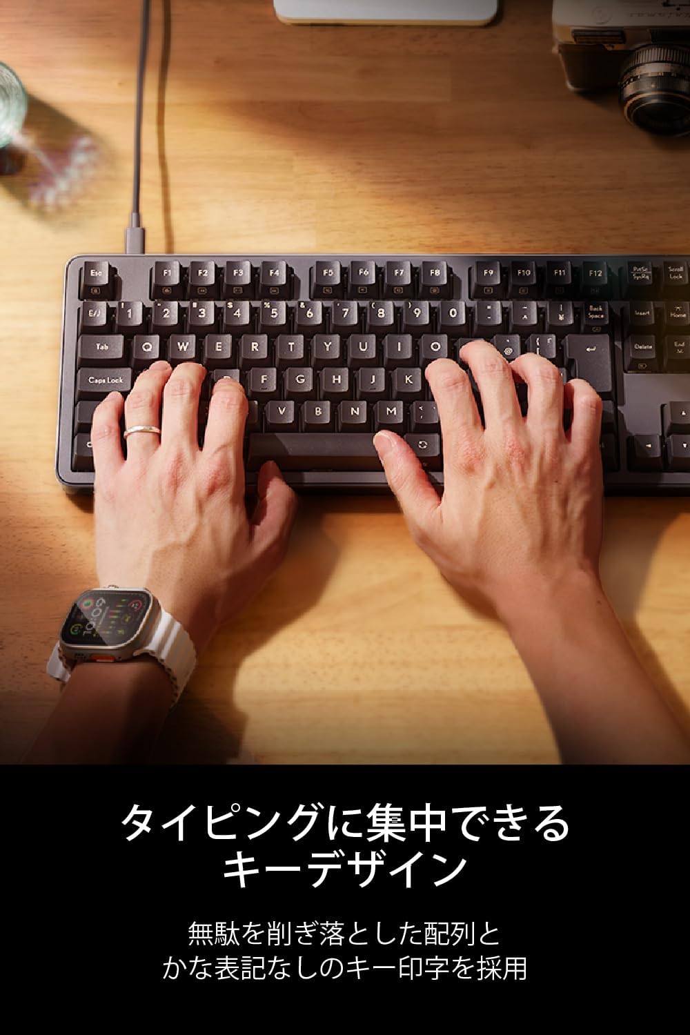 Detalle de エレコム TK-MC50UKLGY/EC Leggero 有線フルサイズメカニカルキーボード 赤軸・Nキーロールオーバー対応
