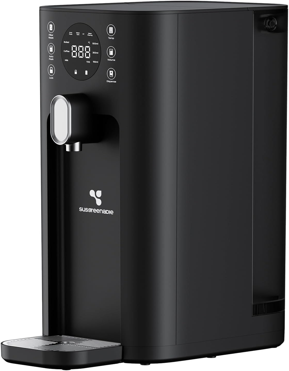 Detalle de CIARRA X SusGreenable Depuratore Acqua a Osmosi Inversa da Tavolo - 4 Stadi RO, 4 Temperature, 4.3L, Plug & Play