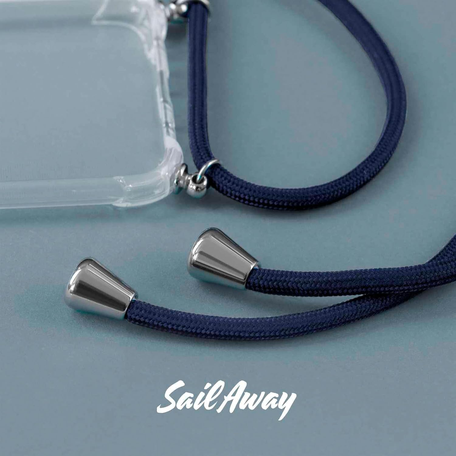 Thumbnail 1 de ONEFLOW Twist Case: coque de protection avec cordon pour Samsung Galaxy A16 (4G/5G) – Bleu argenté