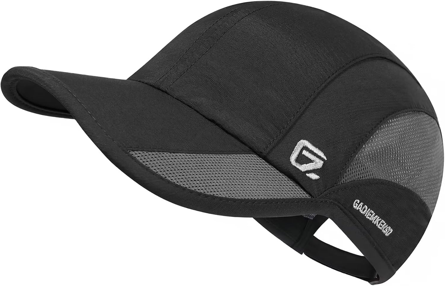 Detalle de GADIEMKENSD Unstructured Quick-Dry Sportcap mit UPF 50+ Schutz – schnell trocknend, verstellbar