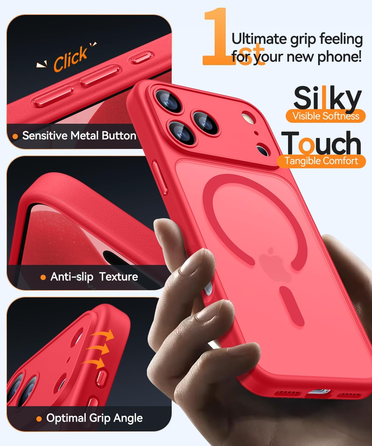 Thumbnail 5 de CANSHN Magnetic iPhone 17 Pro Max Case 6.9