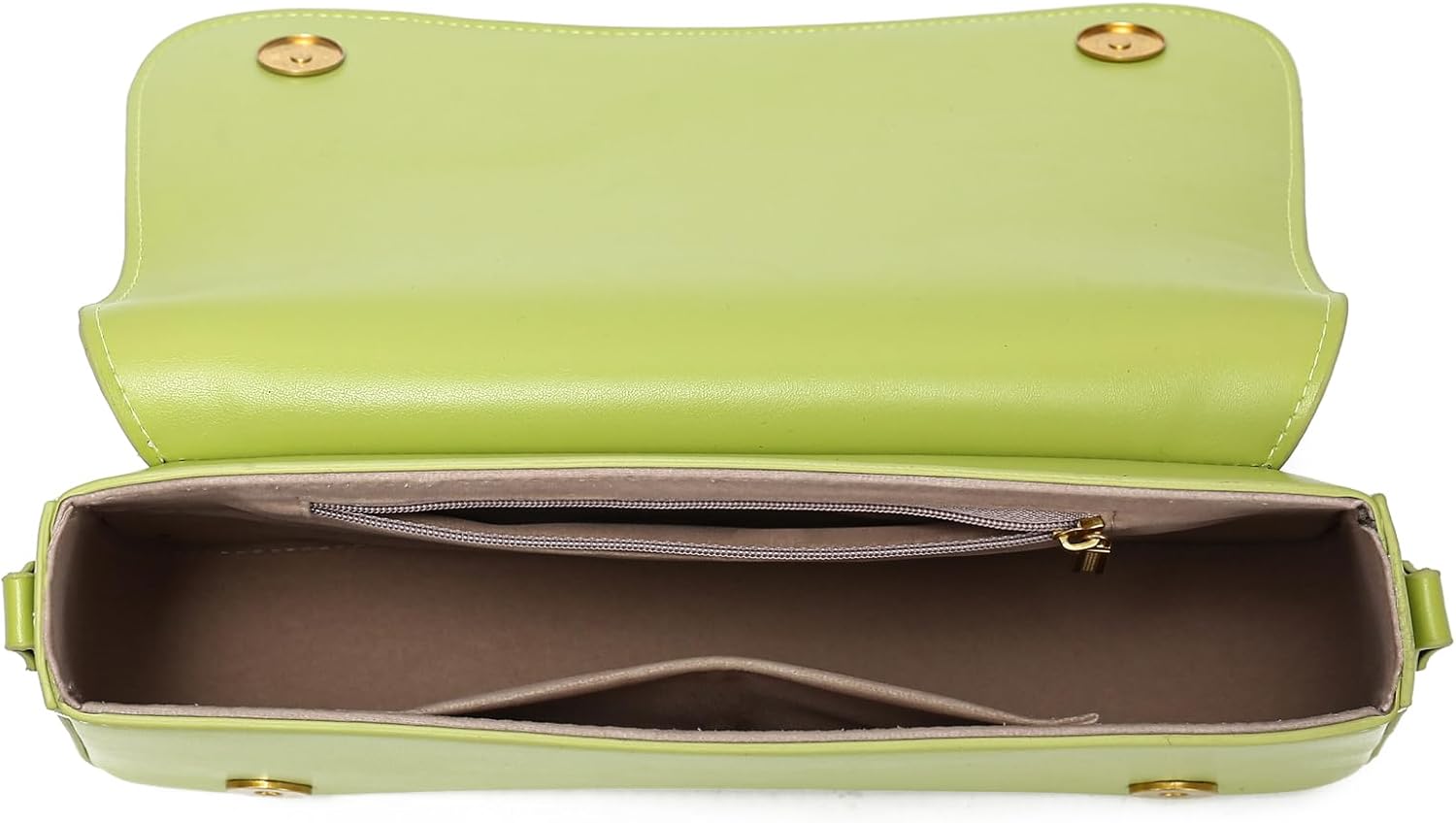 Thumbnail 3 de JOLLQUE Crescent Shoulder Bag for Women – Small Leather Strap Dumpling Handbag