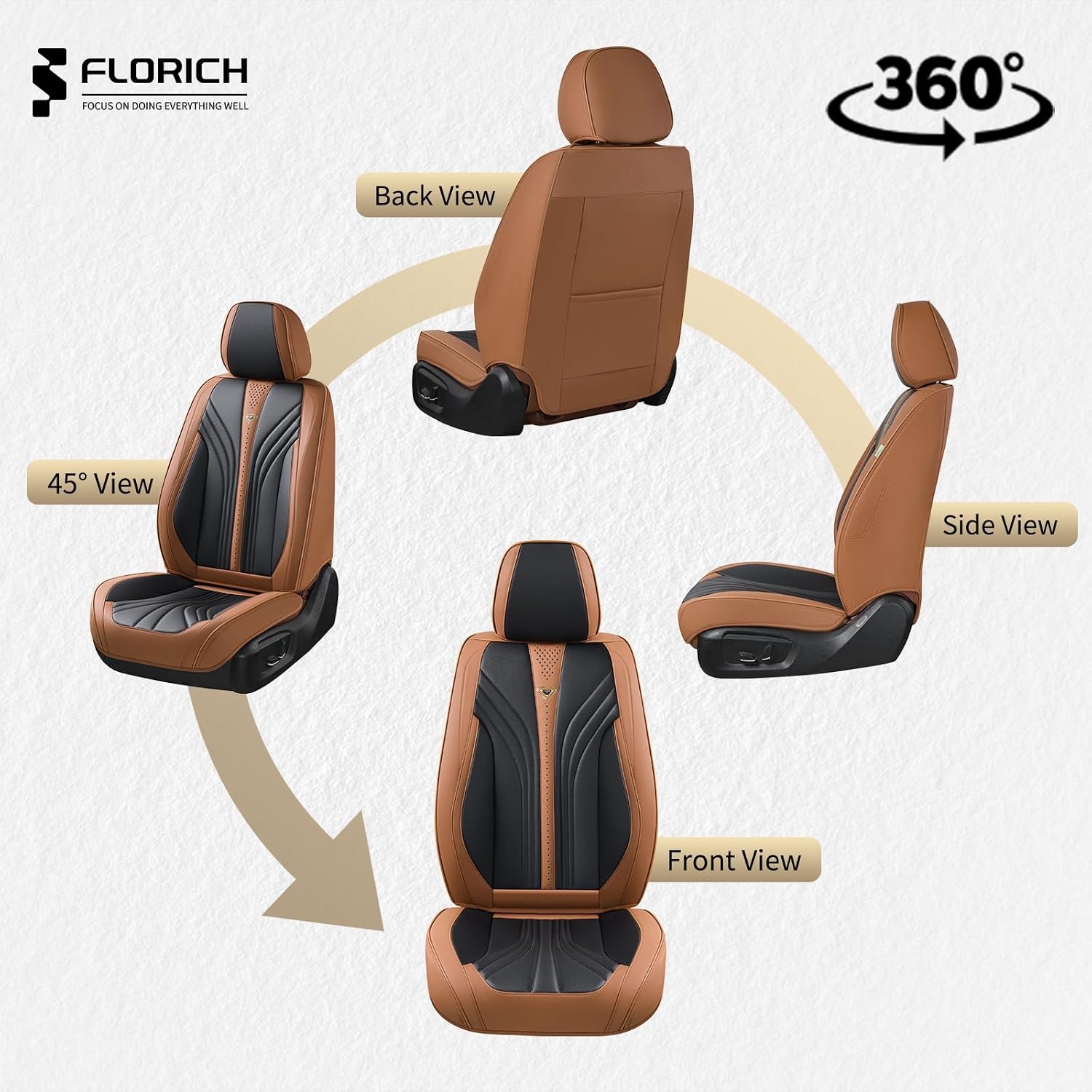 Thumbnail 6 de FLORICH Front Seat Covers, 2-Piece