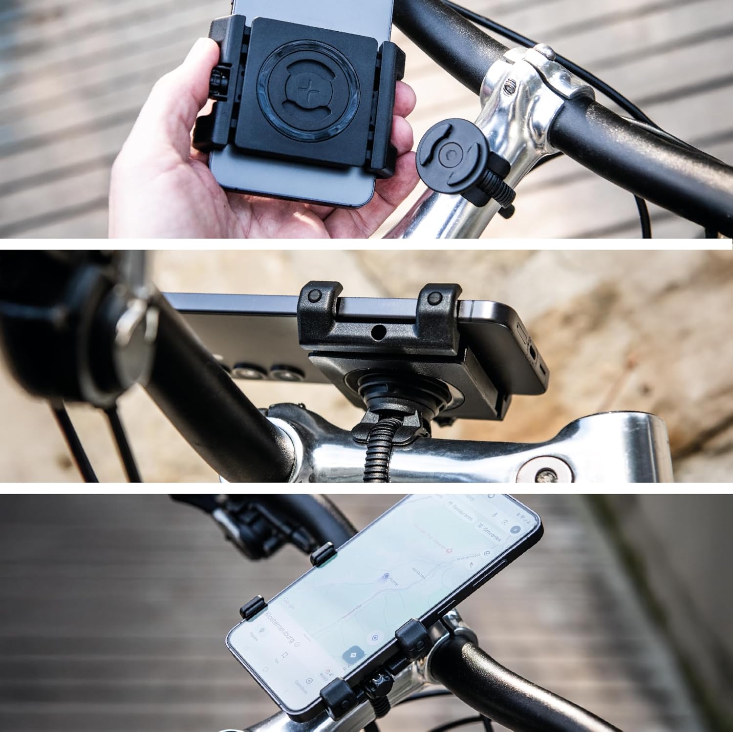 Thumbnail 5 de SP Connect Support universel de téléphone pour vélo (ville & VTT) avec verrouillage rotatif