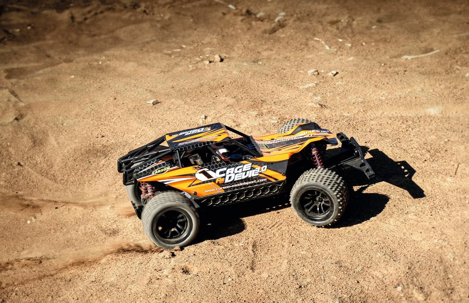 Detalle 2 de Carson Cage Devil 3.0 500404278 – truggy 1:10 RTR, 2,4 GHz, 30 km/h