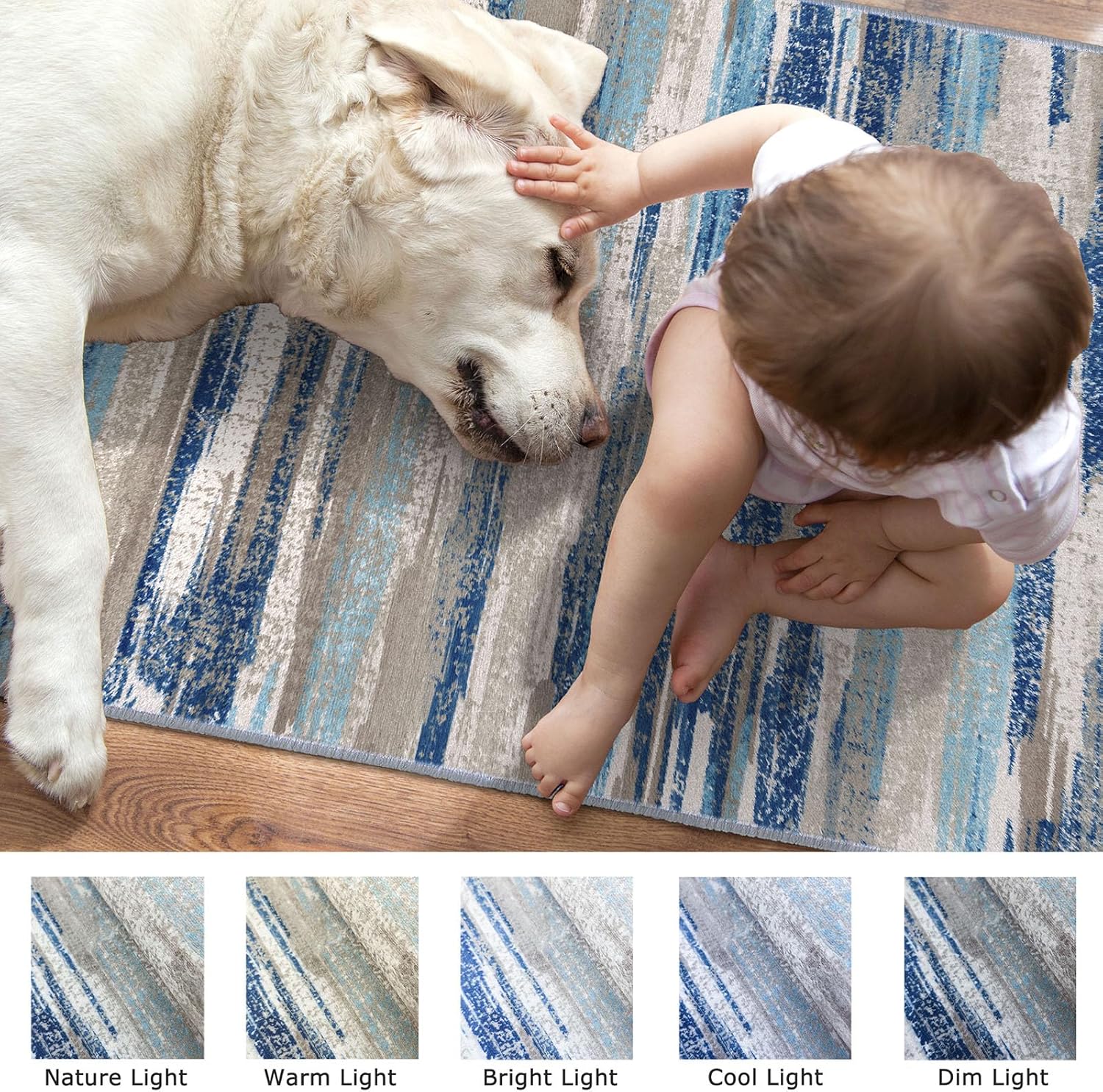 Thumbnail 6 de lansny Kitchen Rug Set 2 mats 2x3