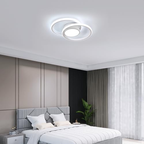 Thumbnail 1 de Comely Plafoniera LED rotonda da soffitto 42W, 4800LM, 6500K – Design Moderno, Bianco