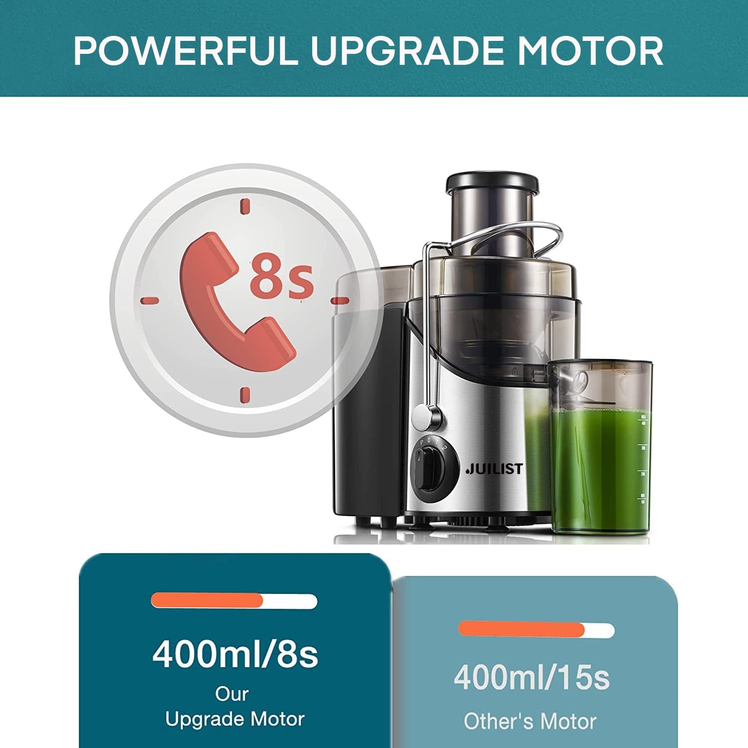 Thumbnail 5 de Juilist 3" Wide Mouth Juicer 800W ๐น