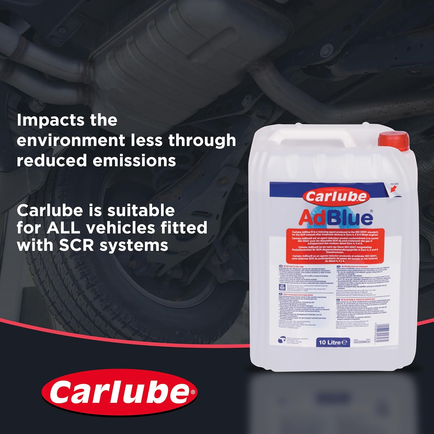 Thumbnail 4 de Carlube AdBlue avec Bec verseur, 10 L - AdBlue 32,5% pour systèmes SCR