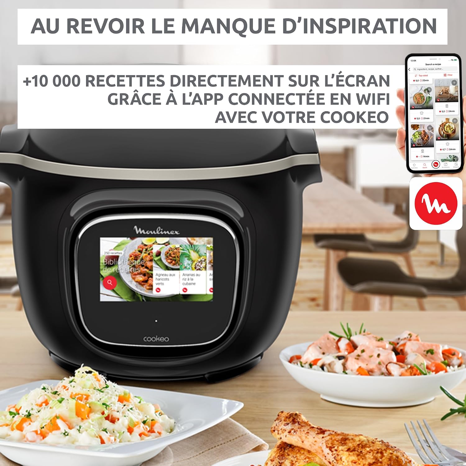 Thumbnail 5 de Moulinex Cookeo Multicuiseur 6 L đČ