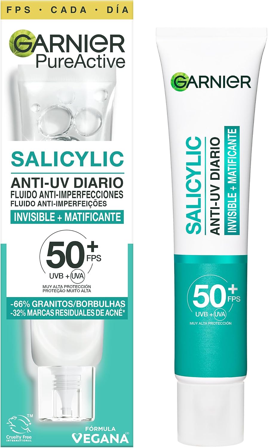 Thumbnail 2 de Garnier PureActive Salicylic Fresh & Matte 40 ml