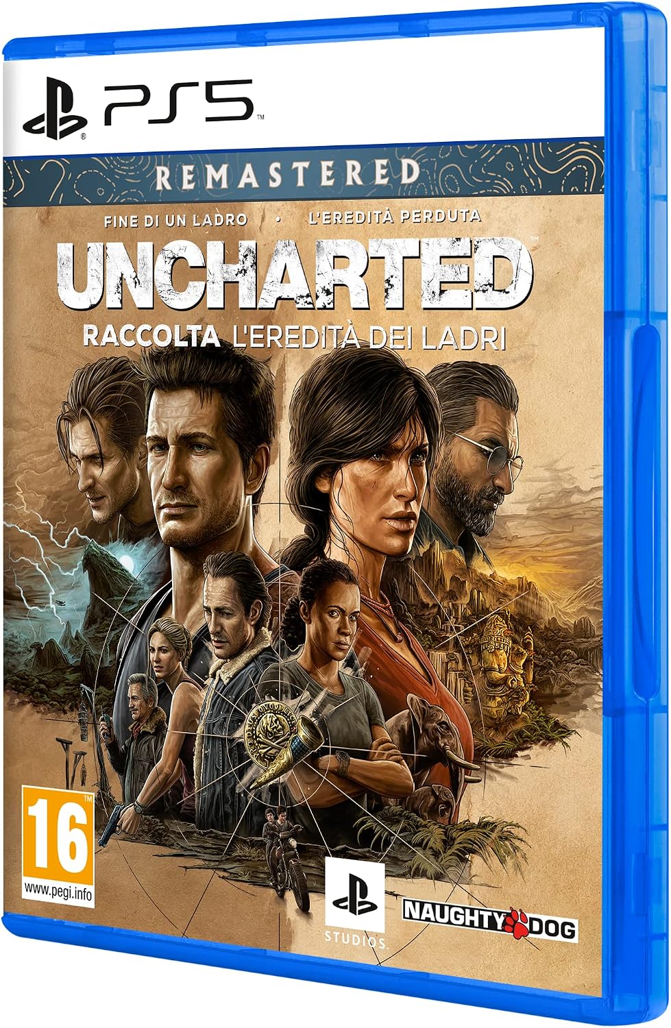 Detalle 2 de Uncharted: Raccolta L'Eredità dei ladri – PS5 (remastered)
