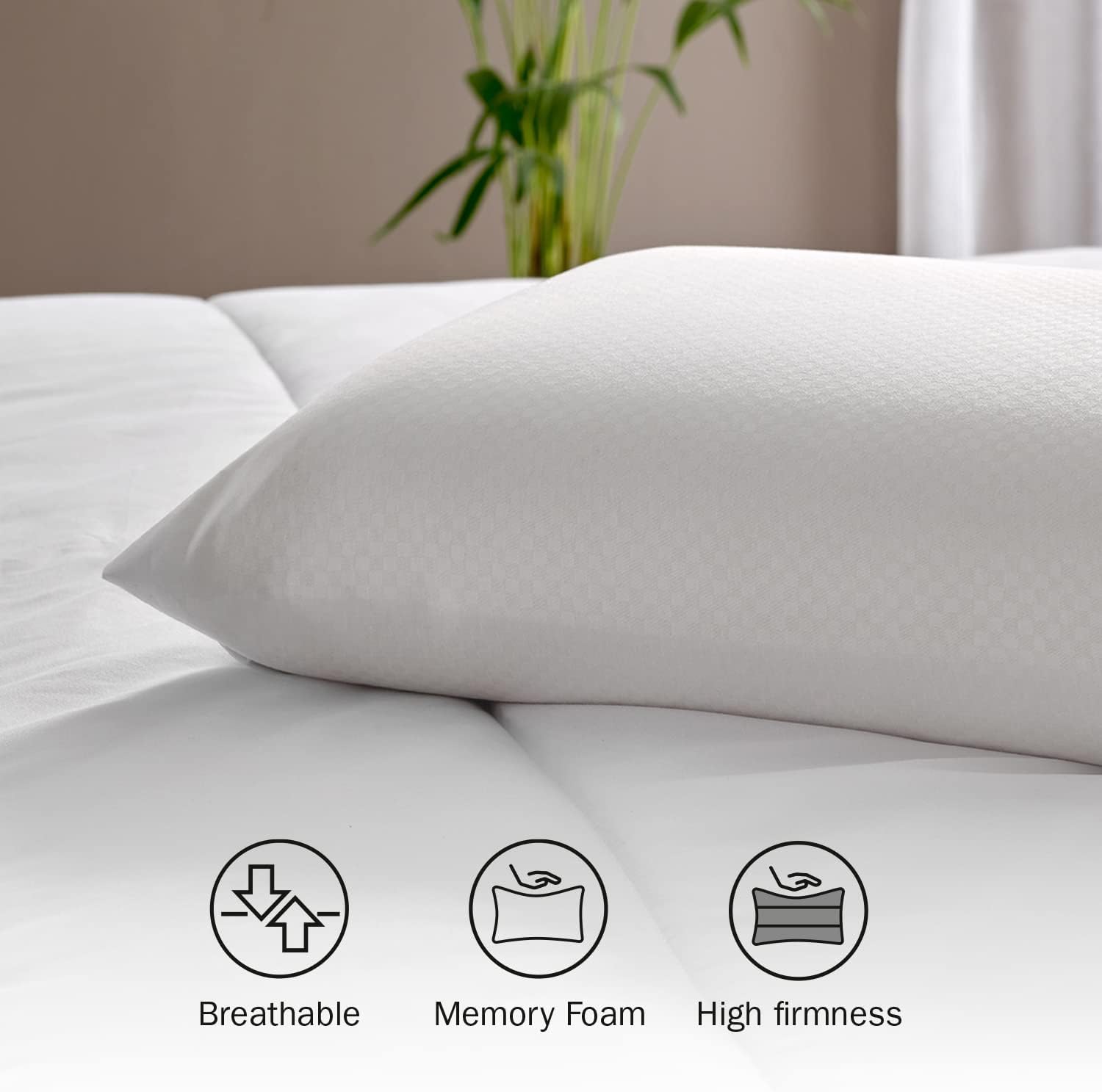 Thumbnail 6 de Pikolin Home Almohada Viscoelástica 135 cm 💤 Firme y Hipoalergénica