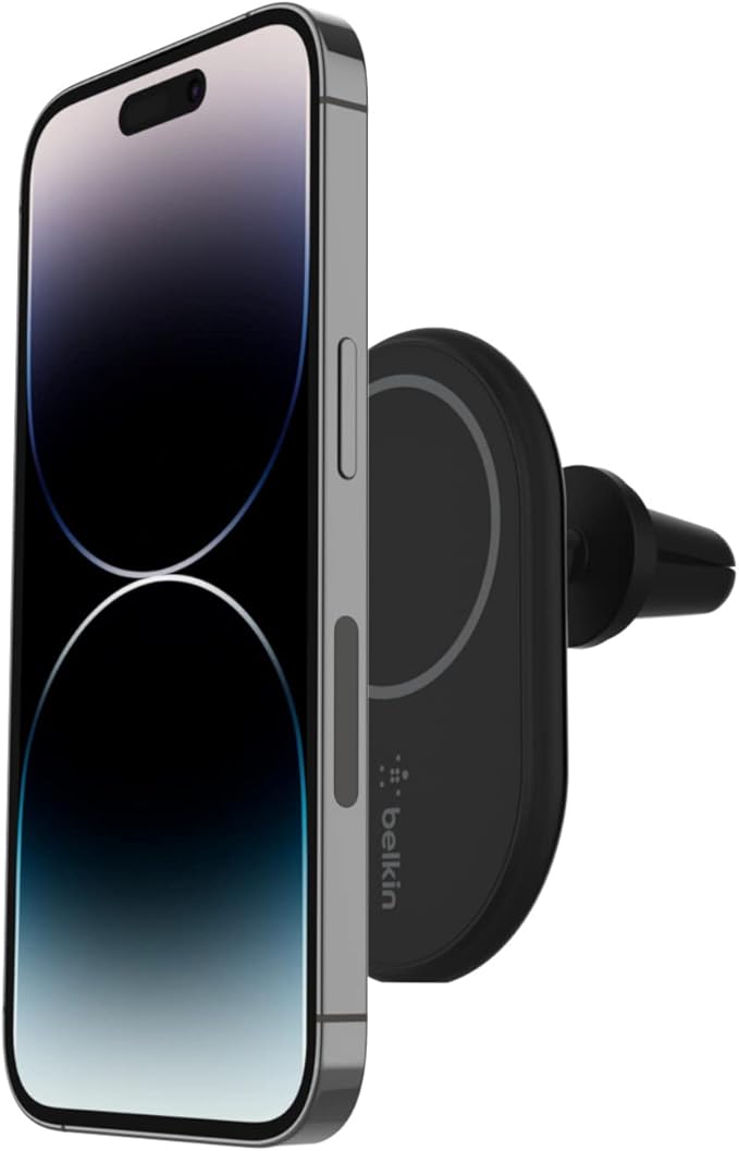 Belkin BoostCharge Cargador Magnético para coche 🚗 con soporte  
