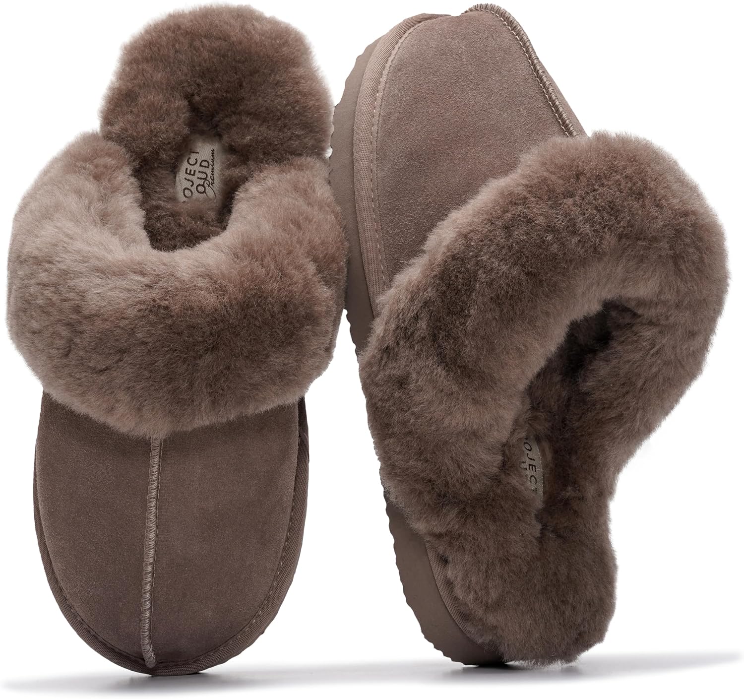 Thumbnail 5 de Project Cloud Genuine Leather Slippers