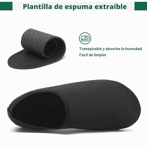 Thumbnail 4 de SAGUARO Escarpines de Agua para Hombre y Mujer – Secado rápido, antideslizante y ligeros