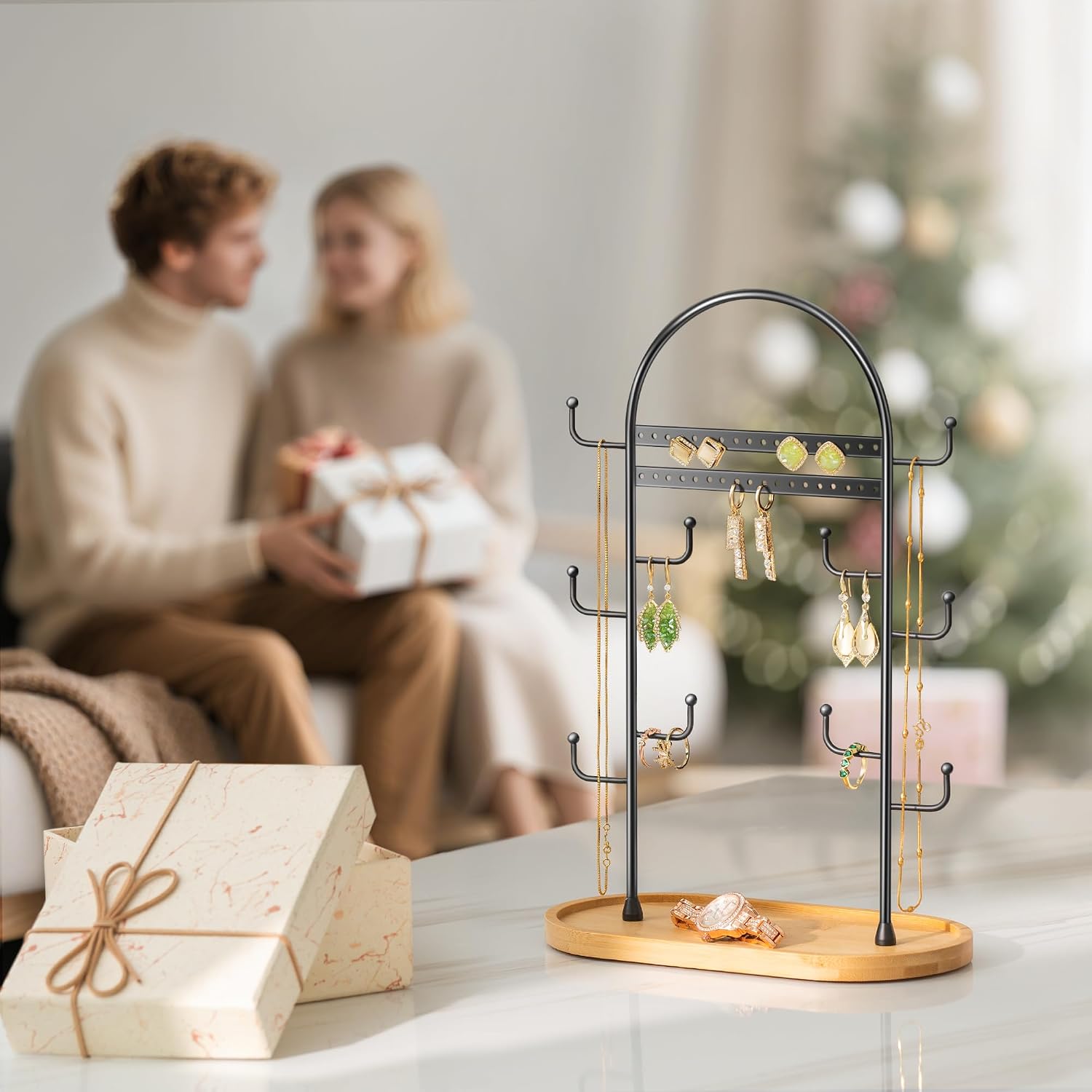 Detalle 2 de 12.9 inch jewellery stand organiser