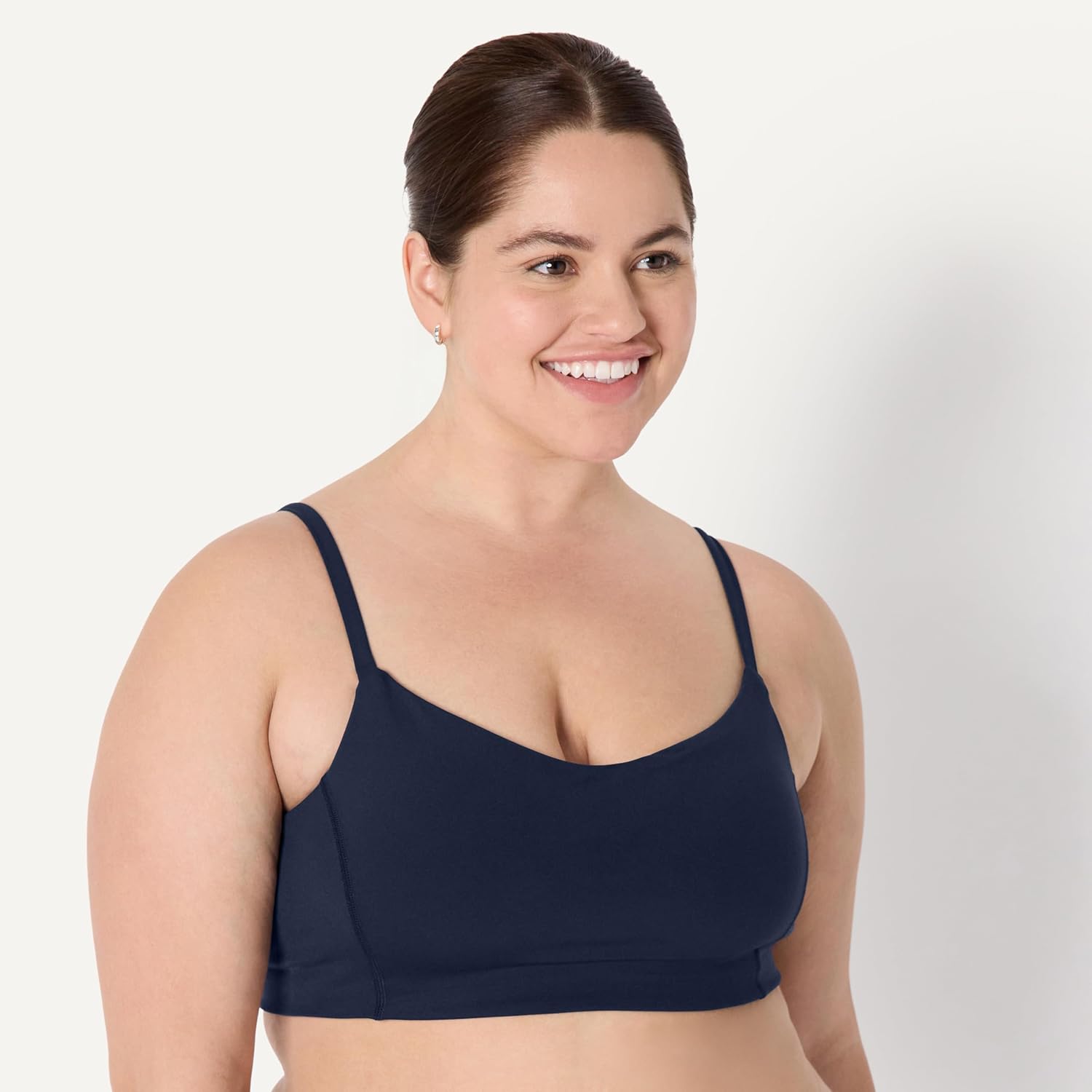 Thumbnail 5 de Amazon Essentials Women's Active FormFlex Buttery Soft Light Support Sweetheart Neck Yoga Sports Bra