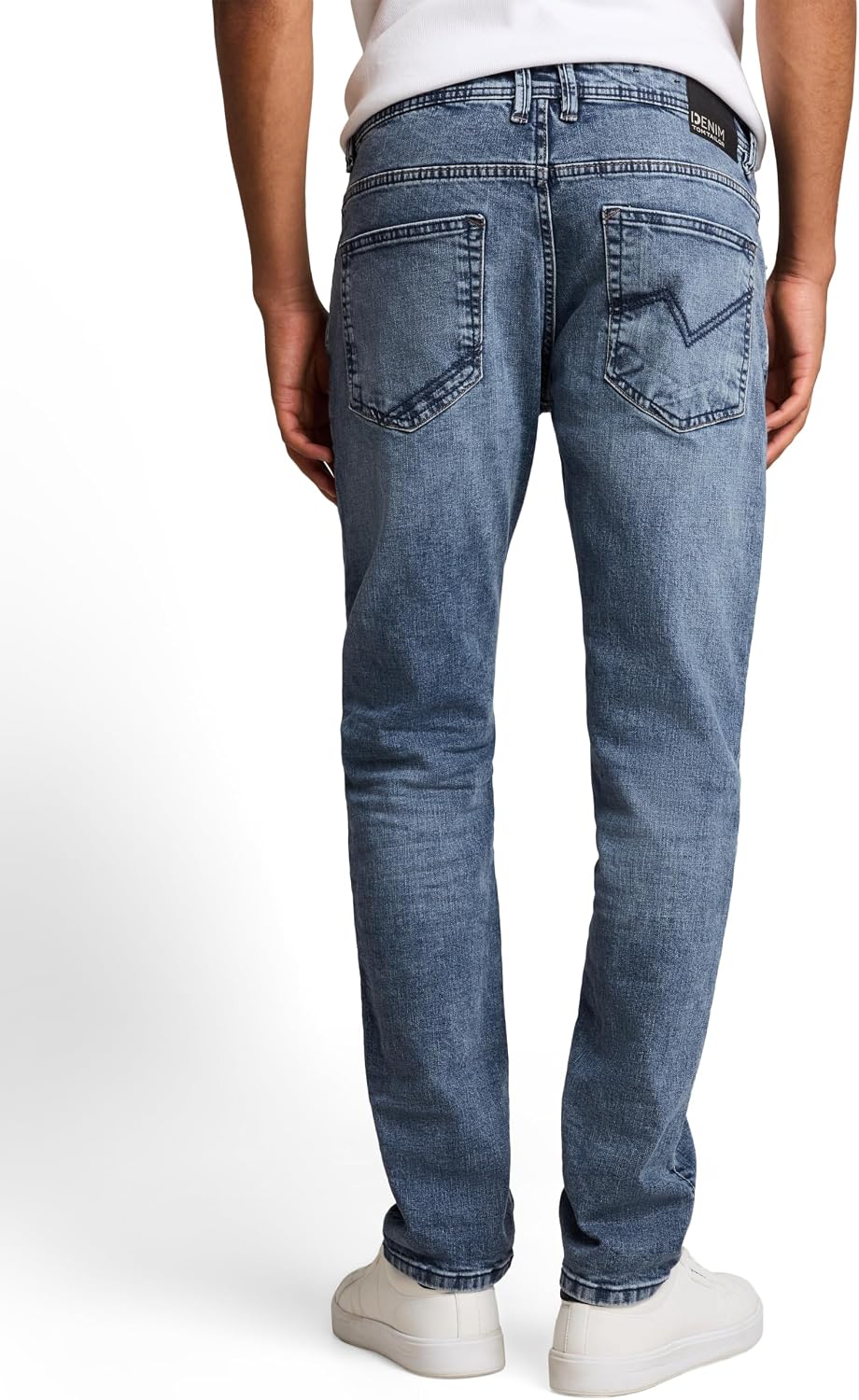 Thumbnail 1 de TOM TAILOR Denim 1008446 Piers Slim Jeans, 32W/32L Light Stone Wash