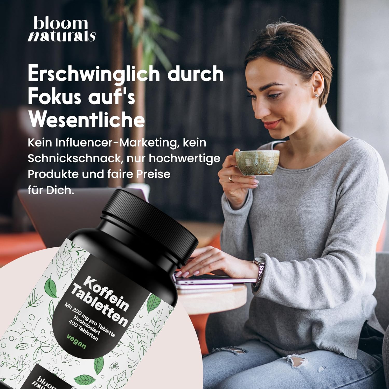 Thumbnail 5 de Koffeintabletten hochdosiert 400 Tbl 200 mg