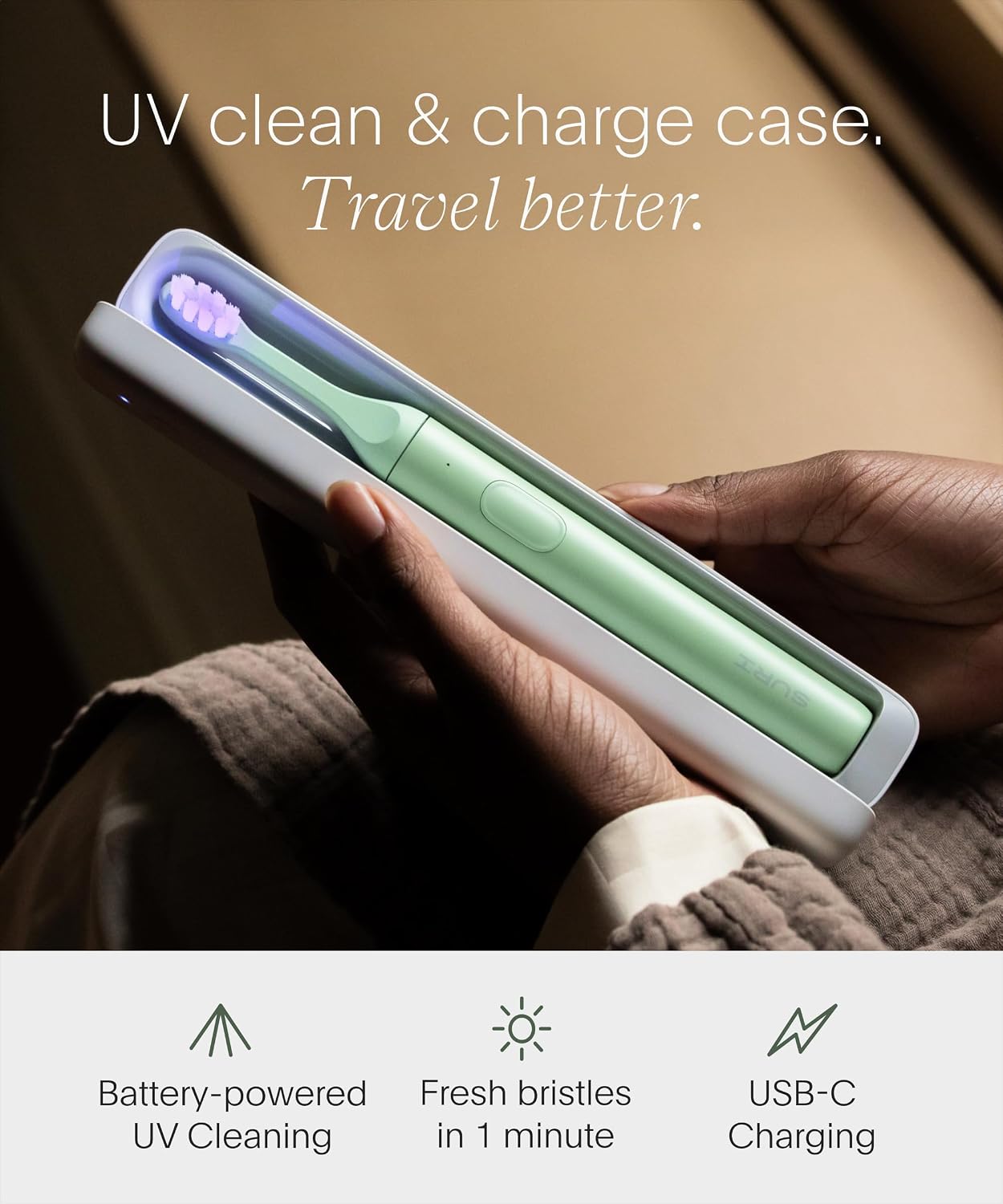 Detalle 2 de SURI 2.0 Sonic Toothbrush 40+ Day 🦷