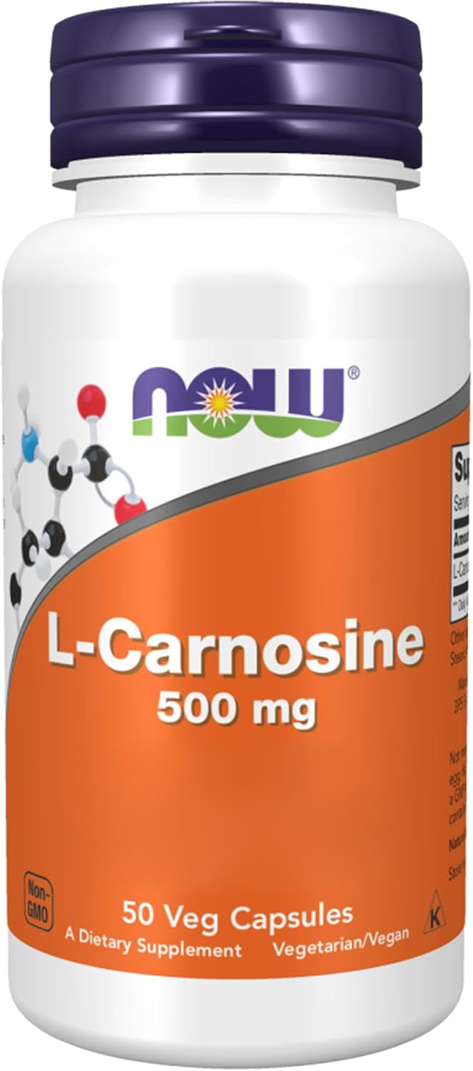 Detalle de NOW L‑Carnosine 500 mg 💊