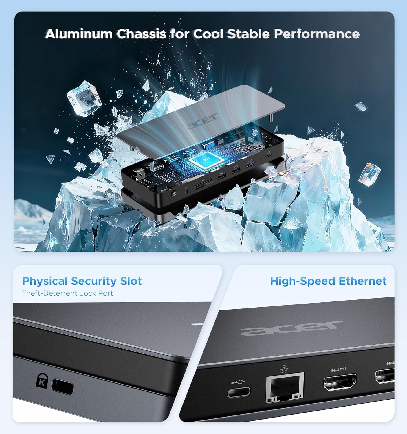 Detalle 2 de Acer Laptop Docking Station 13-in-1