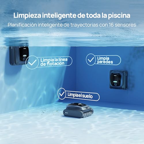 Detalle 2 de Beatbot AquaSense 2 🧹 Limpiafondos inalámbrico para piscinas hasta 300 m²