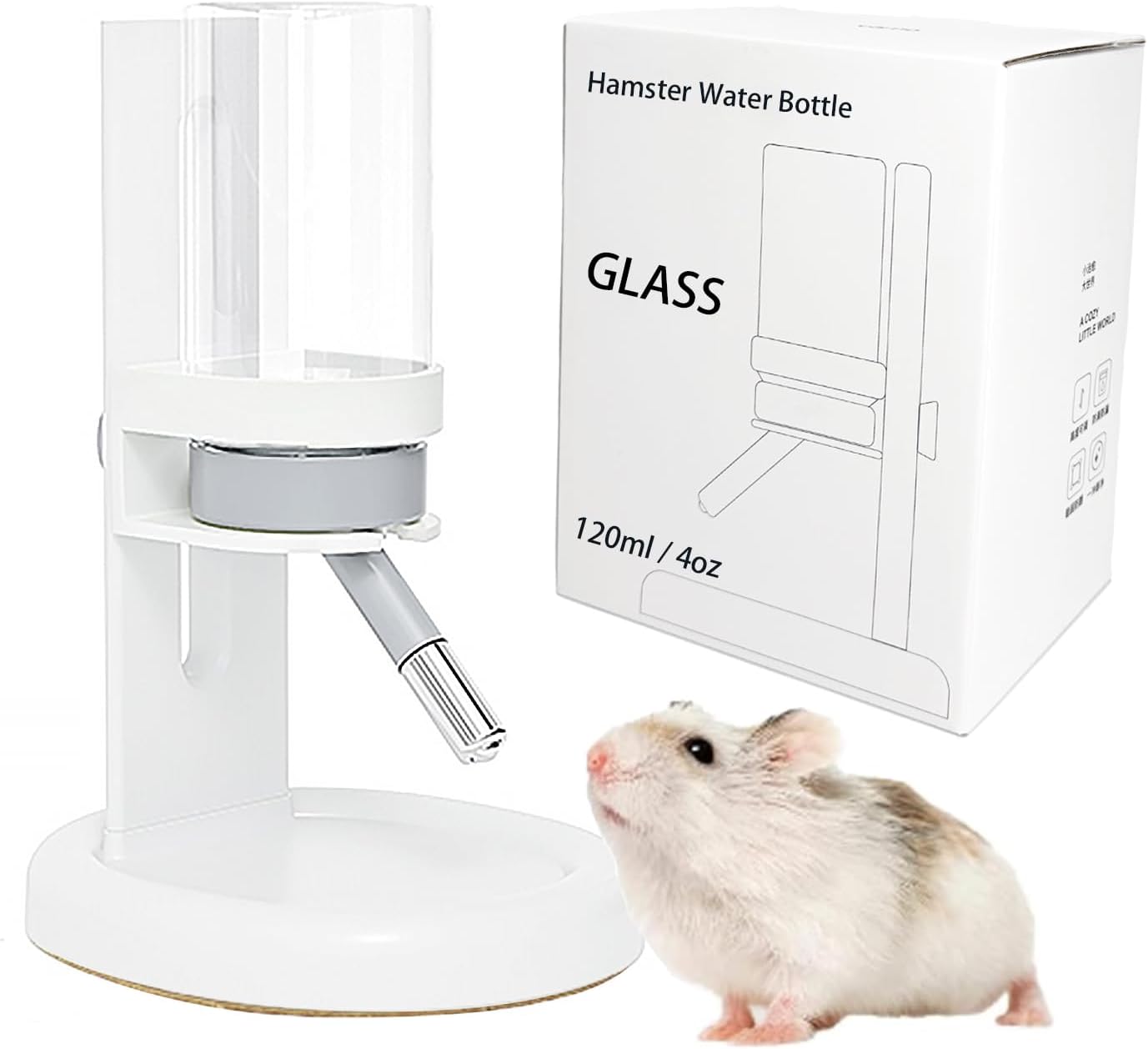 Detalle de Marchul Hamster Water Bottle 120ml