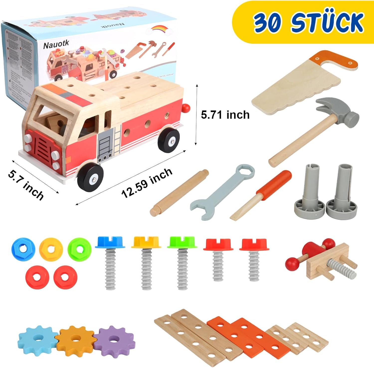 Thumbnail 6 de Kinder Werkbank Set Holzwerkzeug ab 3 Jahre