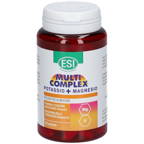 Detalle 2 de ESI Multicomplex Potassio+Magnesio – Integratore Multiminerale in Ovalette, 90 pezzi