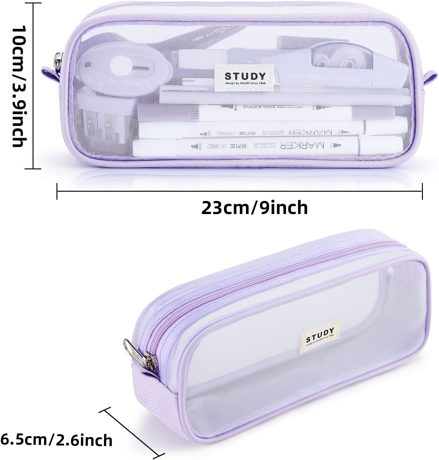 Thumbnail 6 de KALIDI Clear Pencil Case Large 1 bag 👜