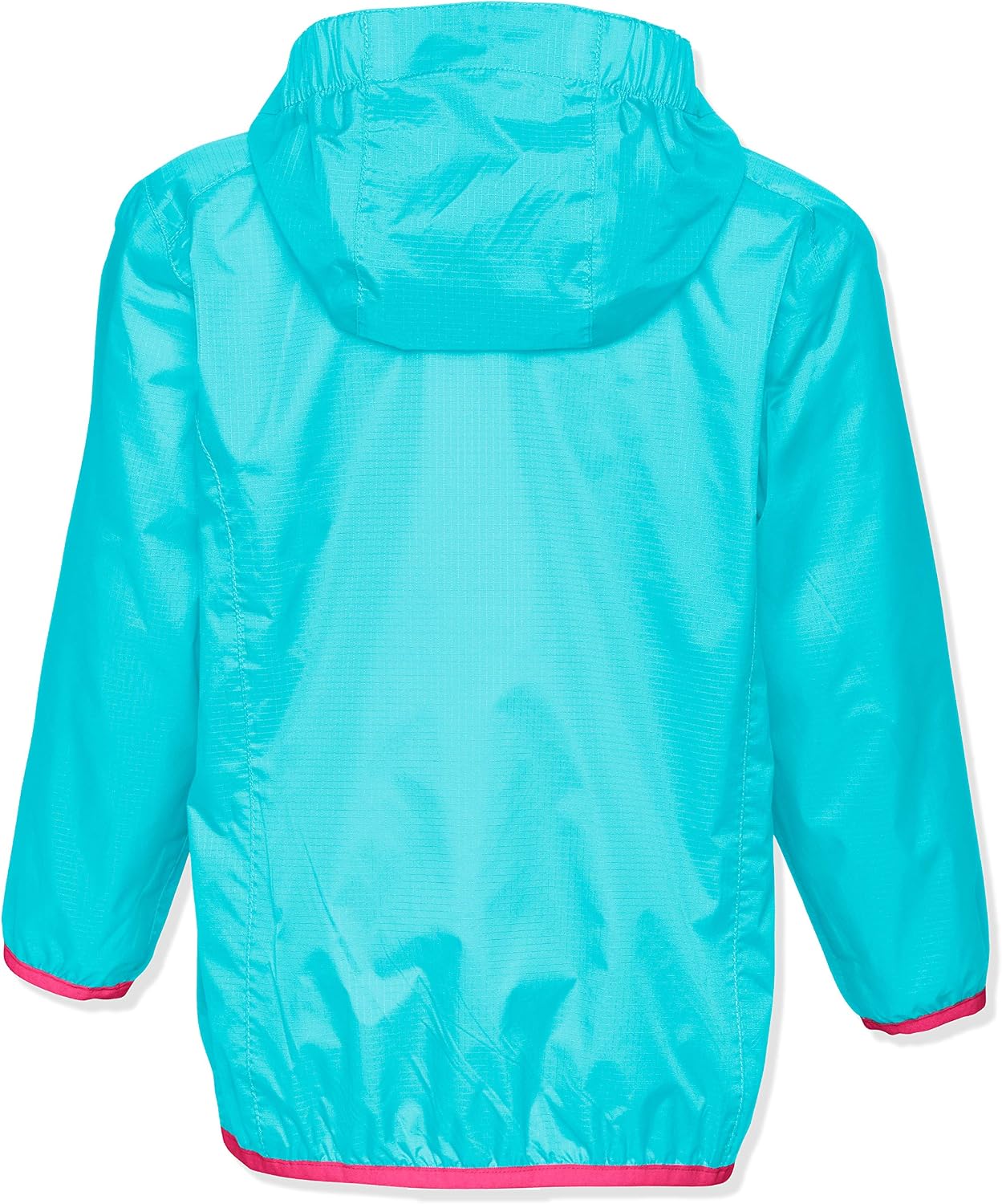 Detalle de Playshoes Unisex Kinder Faltbare Regen-Jacke – wasserdicht, mit getapnten Nähten und praktischem Faltrucksack