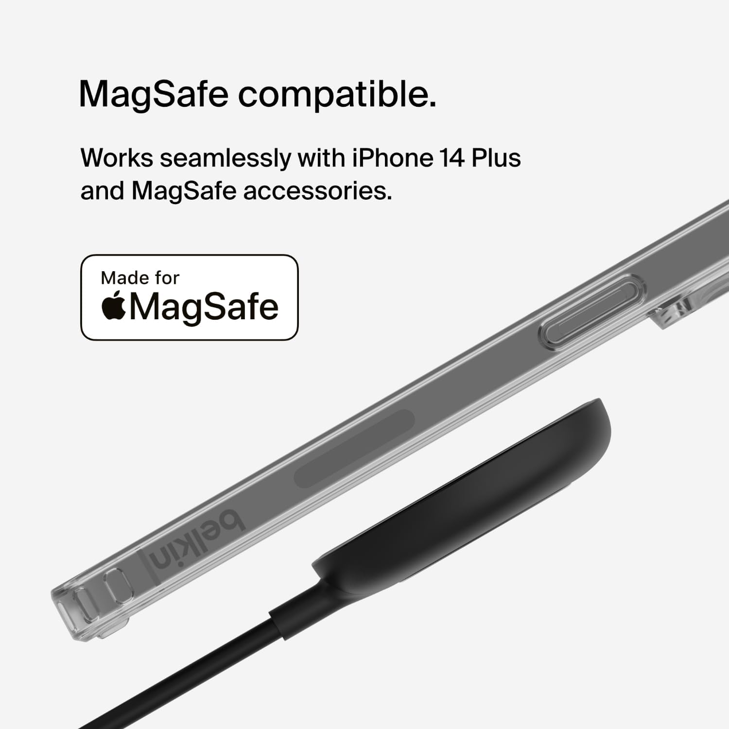 Detalle 2 de Belkin Custodia iPhone 14 Plus trasparente