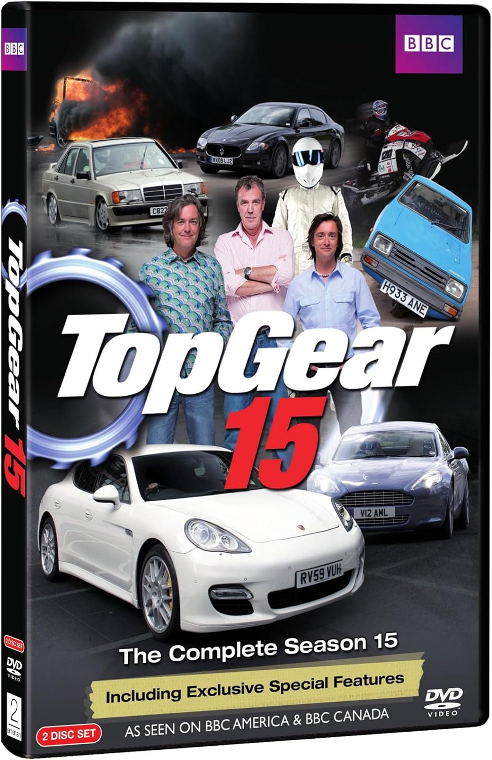 Detalle de Top Gear 15 DVD-Video, 2-Disc Set with 6 Hours and 7 Minutes of Viewing