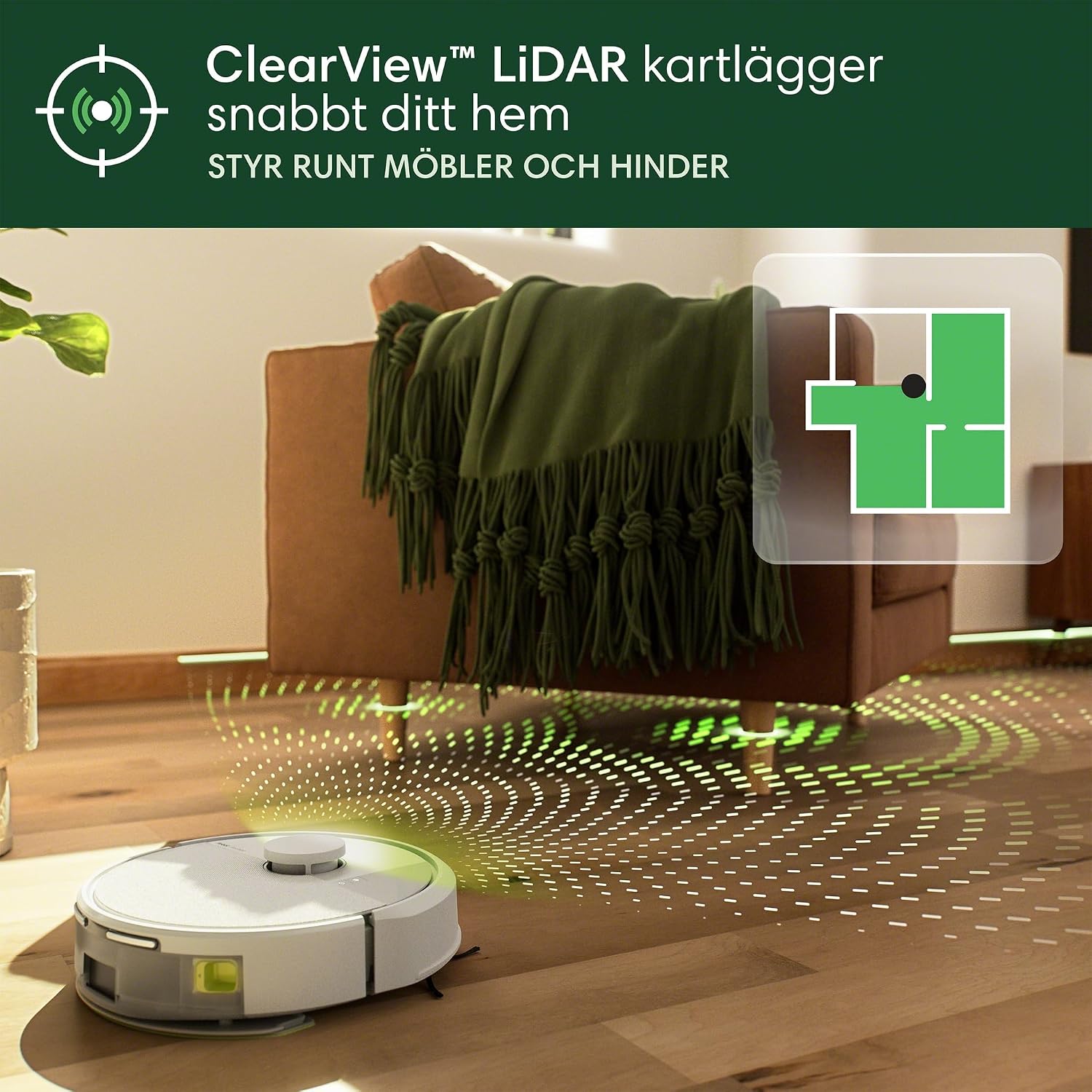 Thumbnail 5 de iRobot Roomba 105 Combo Robot Vacuum Cleaner with Mop Function (White)