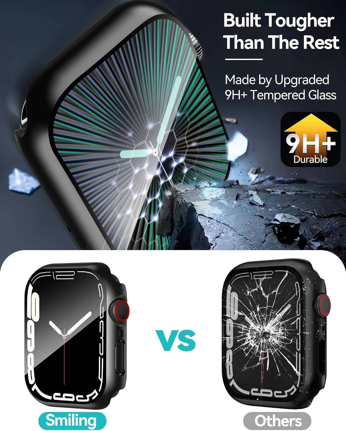 Thumbnail 2 de Smiling 2-Pack Case 44mm Apple Watch