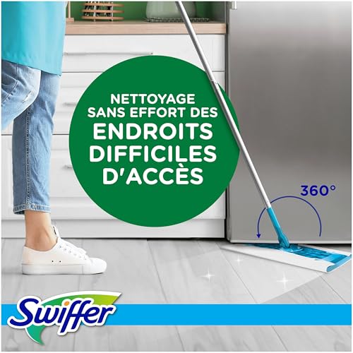 Thumbnail 5 de Swiffer Lingettes Humides pour Balai Attrape-Poussière — 58 Lingettes Citron Frais et Morning Fresh (balai vendu séparément)