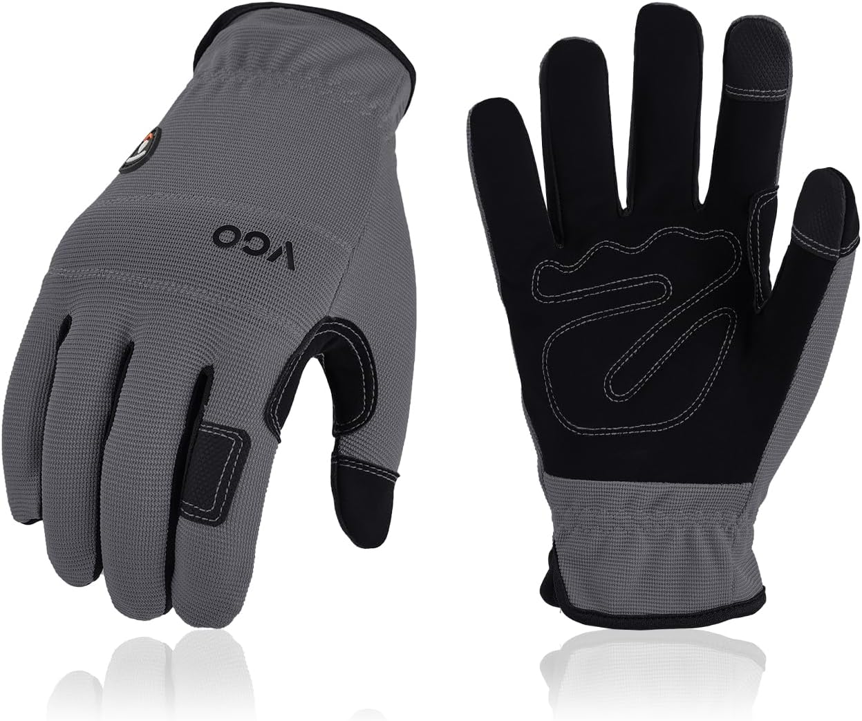 Thumbnail 6 de Vgo... Safety Work Gloves NB7581 – Red, XL, 1 Pair