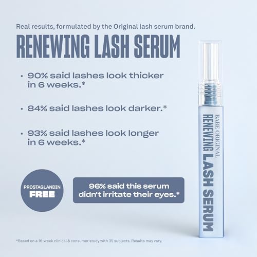 Detalle de BABE ORIGINAL Renewing Lash Serum for Longer-Looking Lashes, Peptides, 3mL