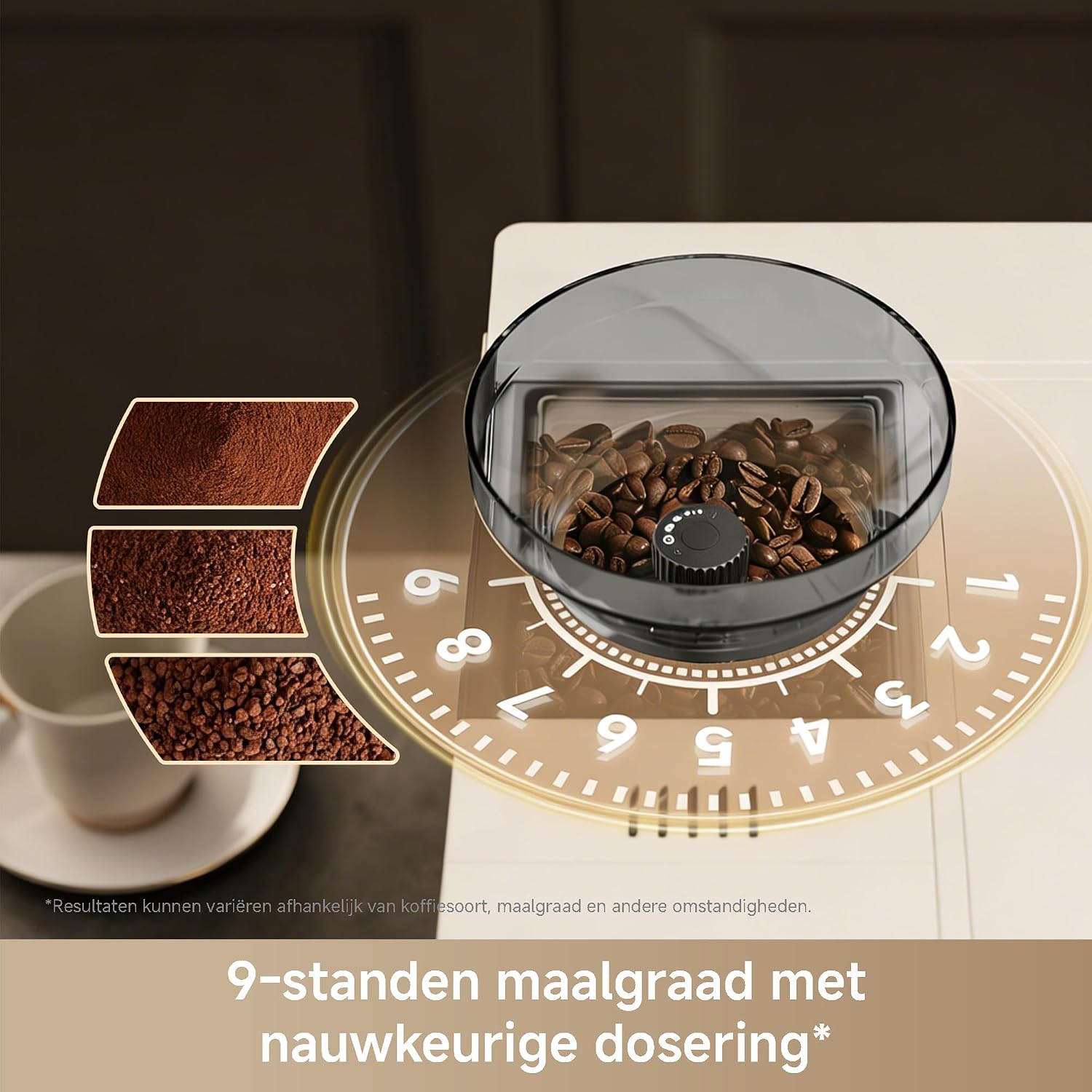 Detalle de Dreame Ecceluxe™ Master FCM60 volautomatische espressomachine met cold brew
