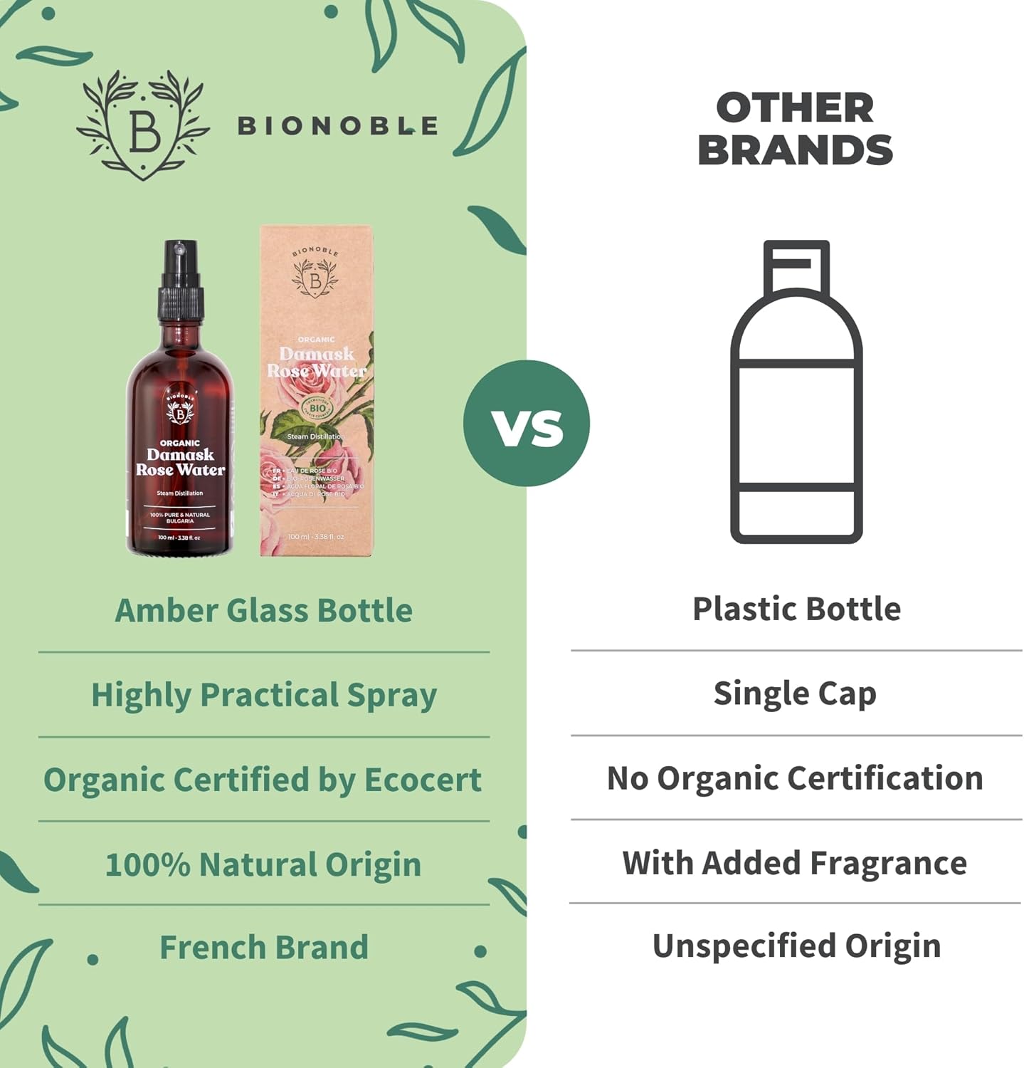Thumbnail 4 de BIONOBLE Organic Rose Water Spray 100ml