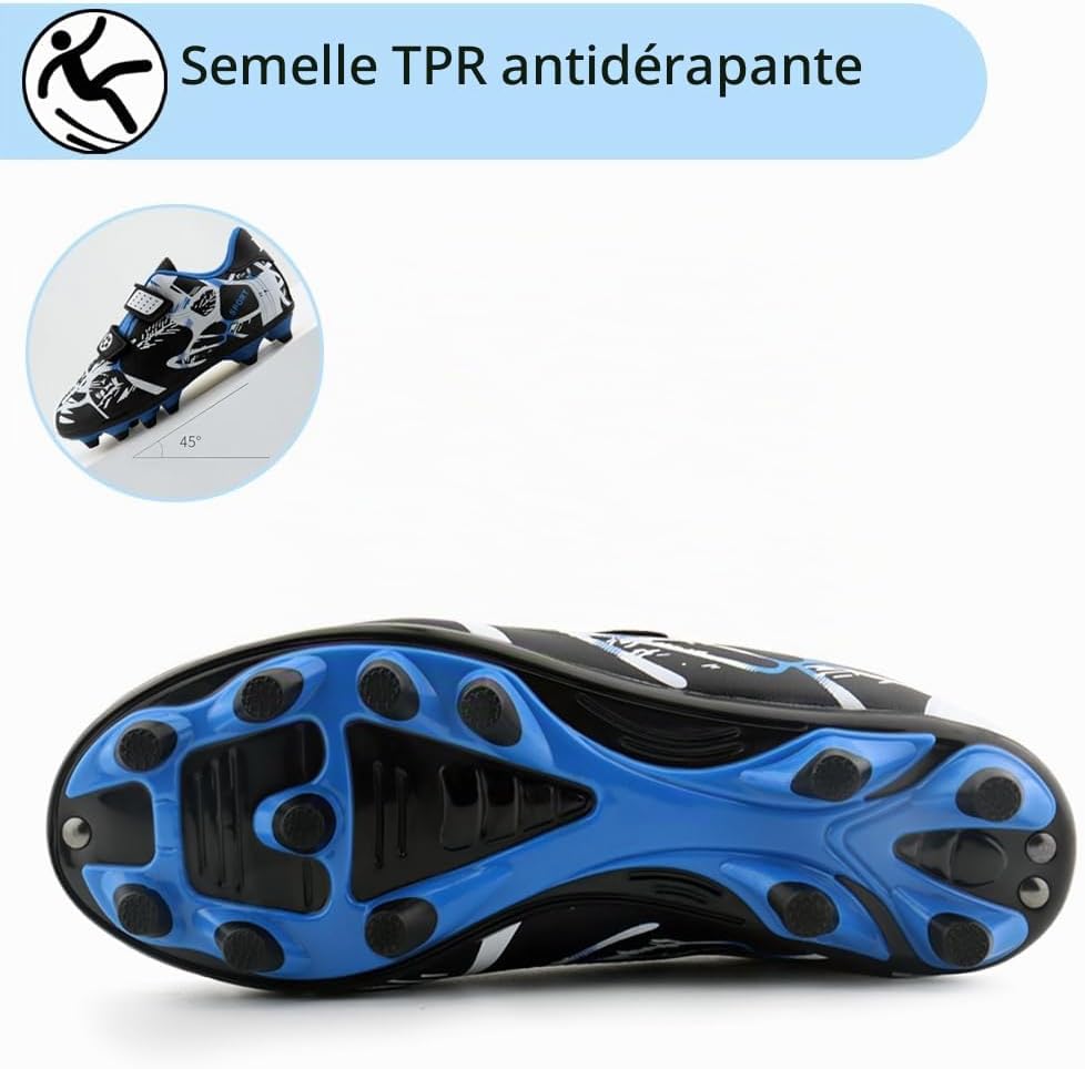 Detalle de Voetbalschoenen voor kinderen, uniseks FG/AG met antislip