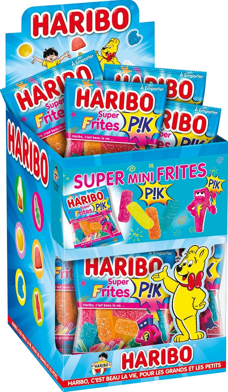 Detalle 2 de HARIBO World Mix – Assortiment de bonbons gélifiés sans colorants artificiels, boîte 900 g