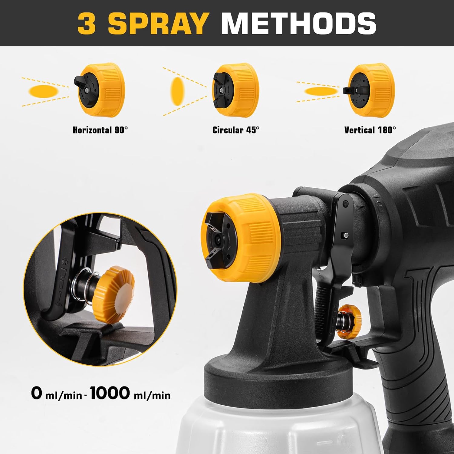 Detalle 2 de Cordless Paint Sprayer with 1,300 mL Container