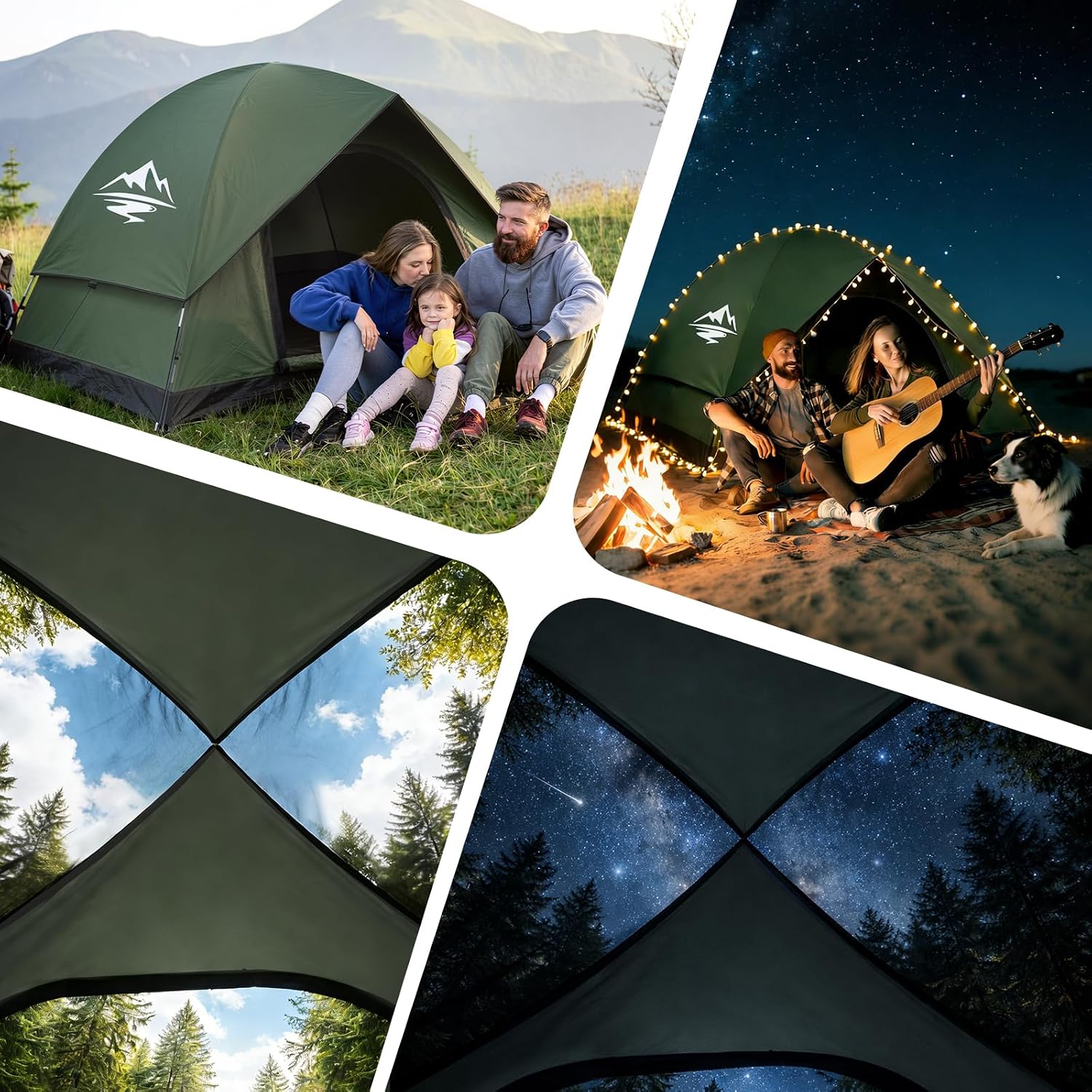 Thumbnail 6 de Camping Tent 2/3 Man Dome Tent 2.8kg
