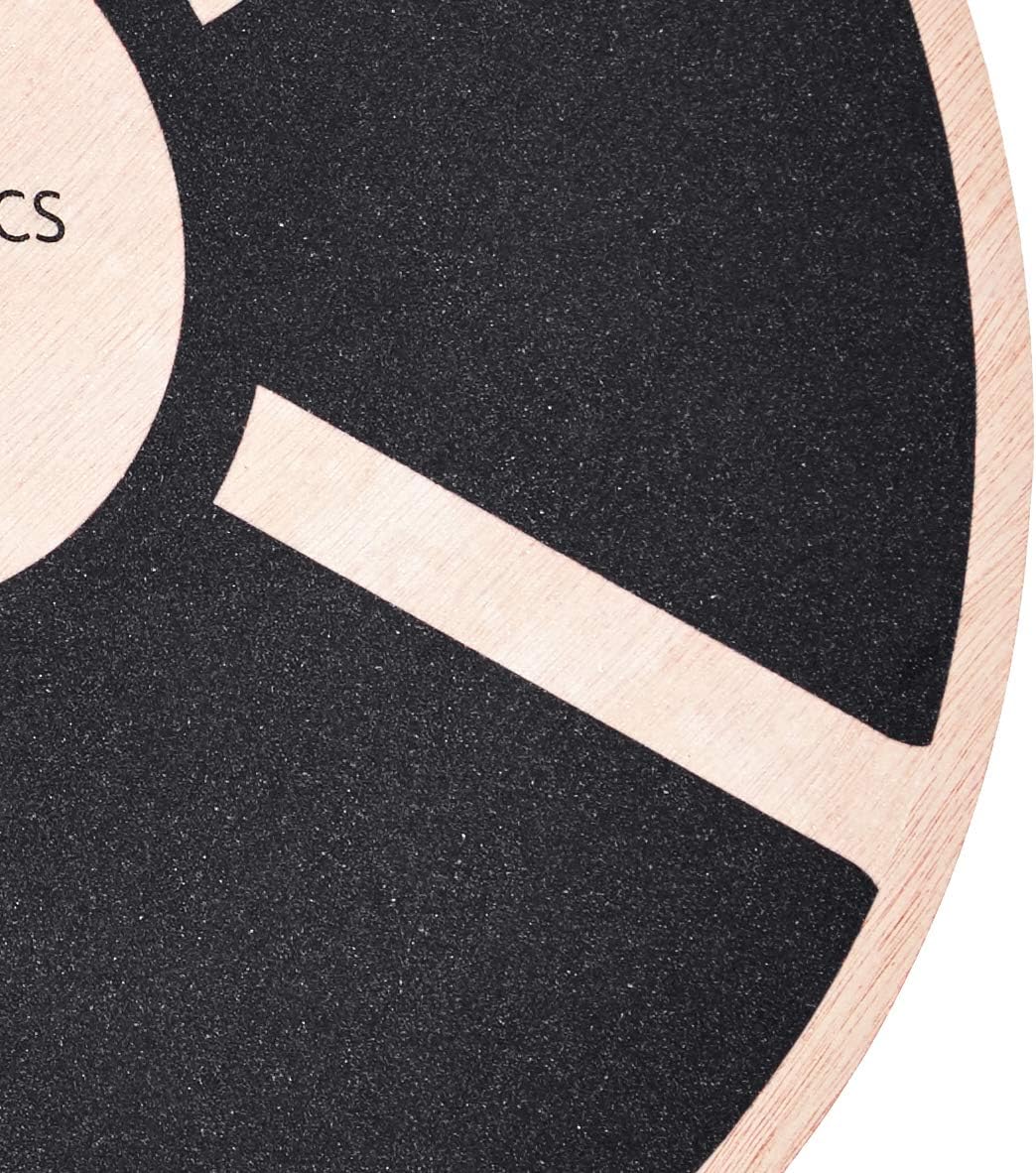 Detalle de Amazon Basics Wood Balance Trainer Board