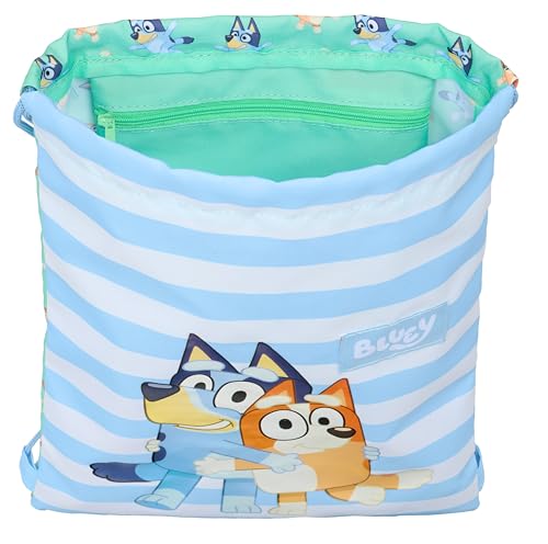 Detalle 2 de BLUEY SISTERS Mochila saco junior 26x34 cm