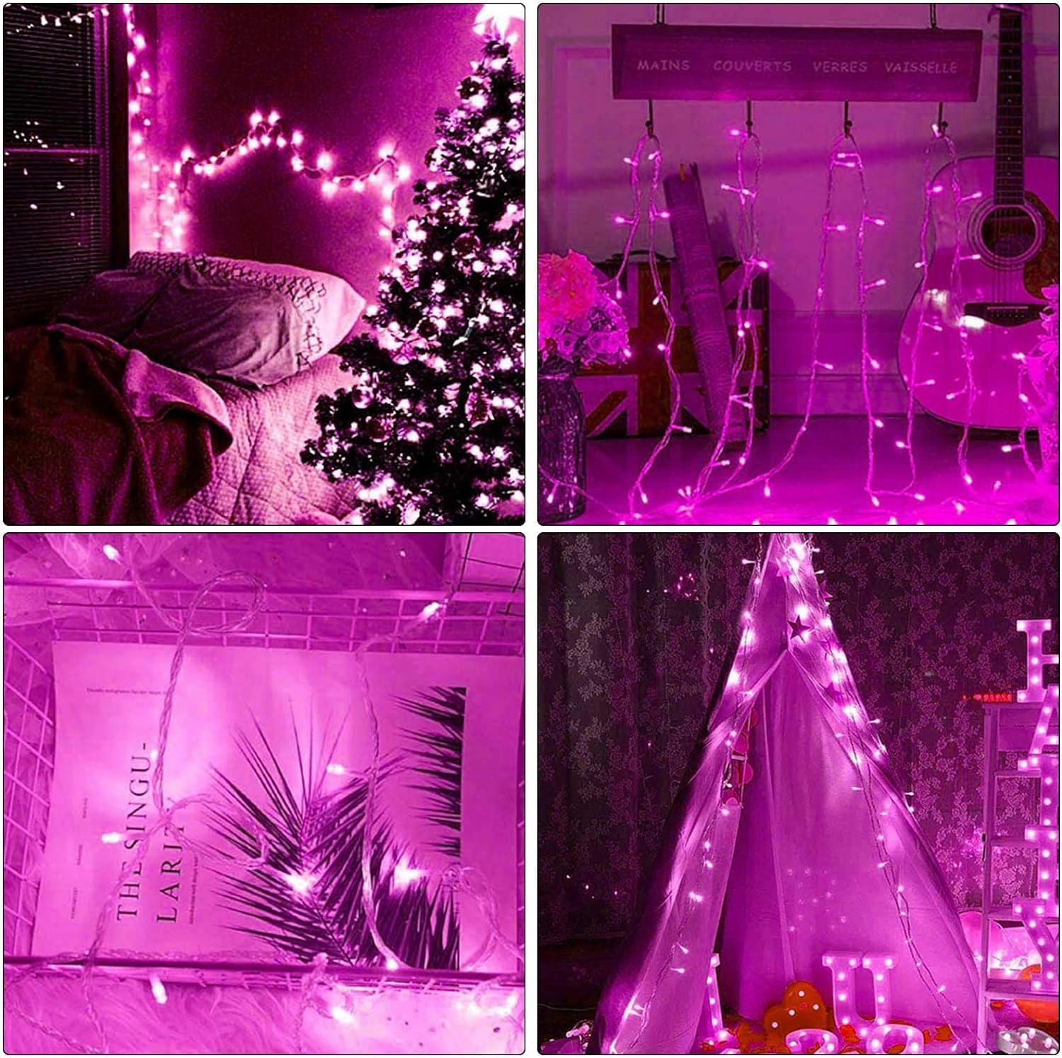 Thumbnail 2 de ILLUMINEW Pink String Lights, 300 LEDs
