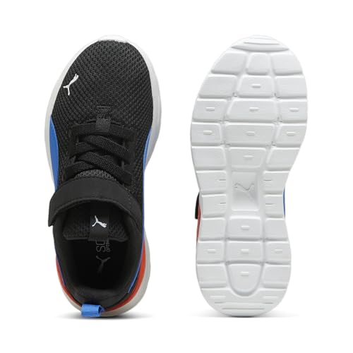 Thumbnail 3 de PUMA Anzarun Lite Kleinkind Sneaker 32.5 – Schwarz mit Hyperlink Blau Weiß Rot